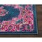 Homeroots 2 x 3 ft. Blue & Pink Medallion Scatter Area Rug 385251 - alternate 5